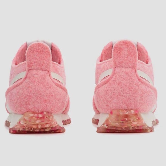 Rag & Bone Retro Runner Felted Wool Blend Pink Sneakers - Picture 15 of 16